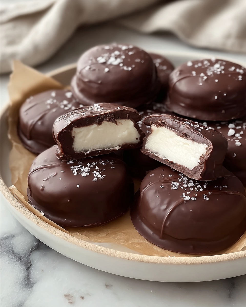 Homemade Peppermint Patties Recipe - Recipe Image