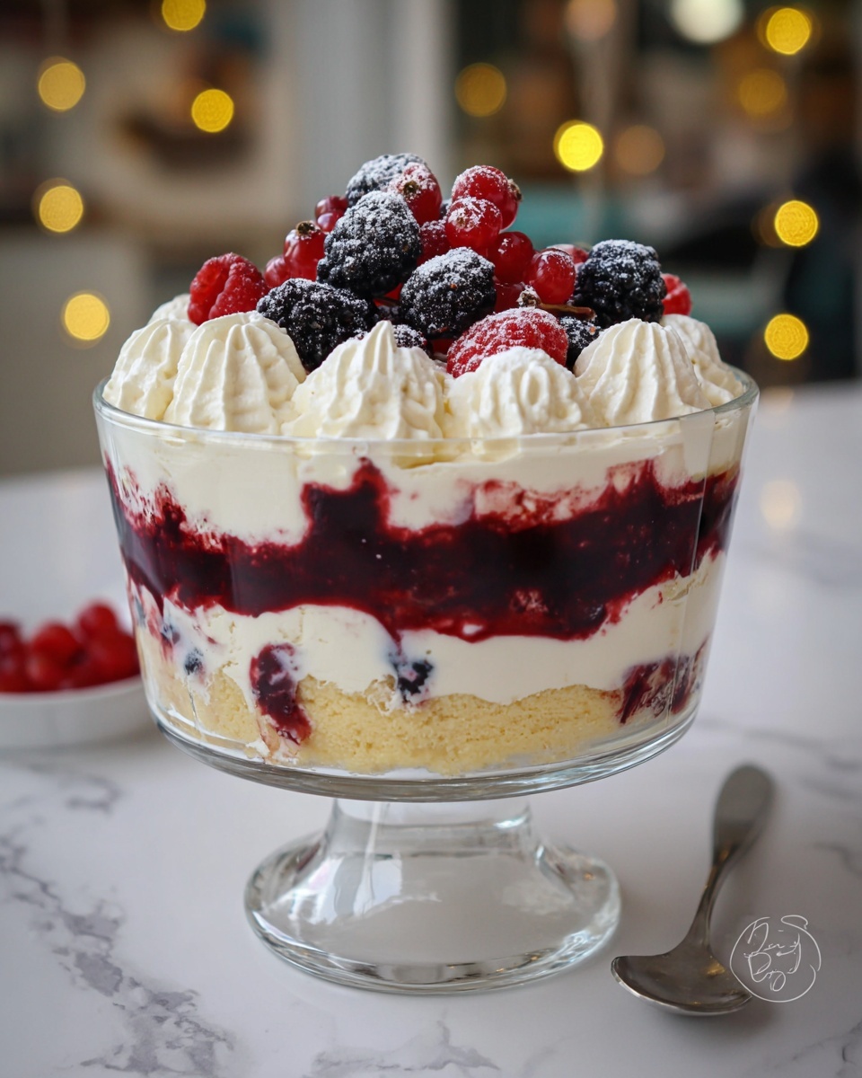 Mixed Berry Trifle Recipe - Recipe Image