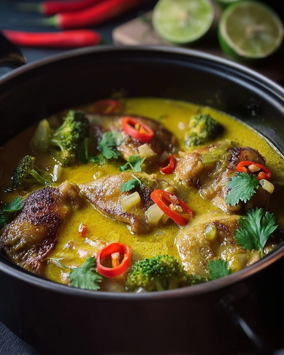 Coconut Cream Chicken Curry Skillet Recipe - Recipe Image