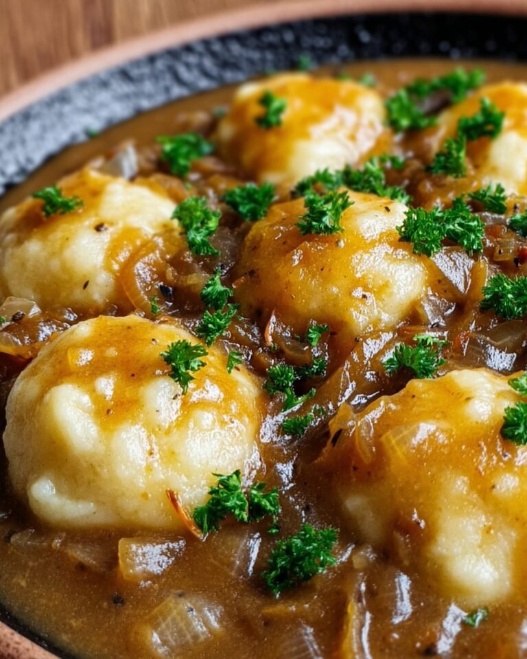 French Onion Skillet Sauce with Meat or Vegetables and Rice Recipe