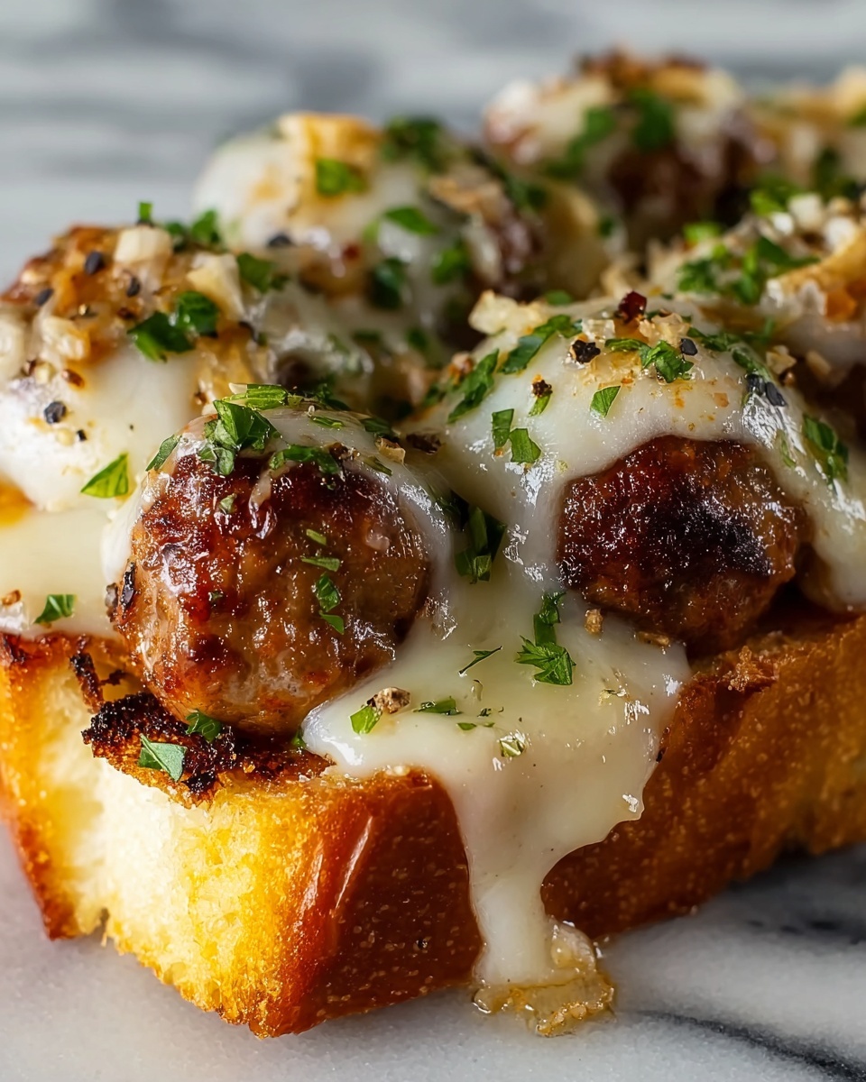 Creamy Meatball Boats Recipe - Recipe Image