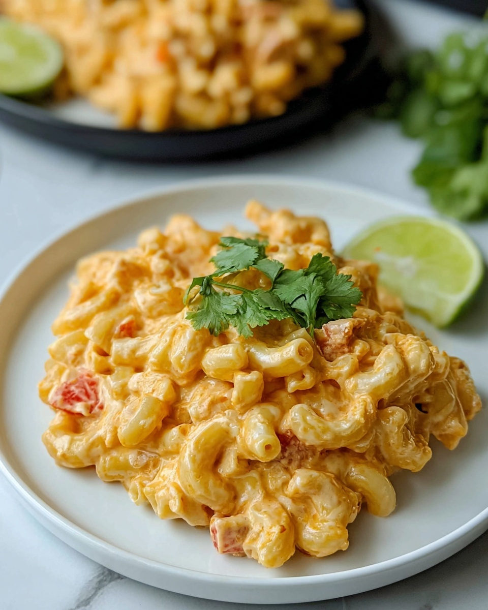 Crockpot Chicken Enchilada Pasta Recipe - Recipe Image