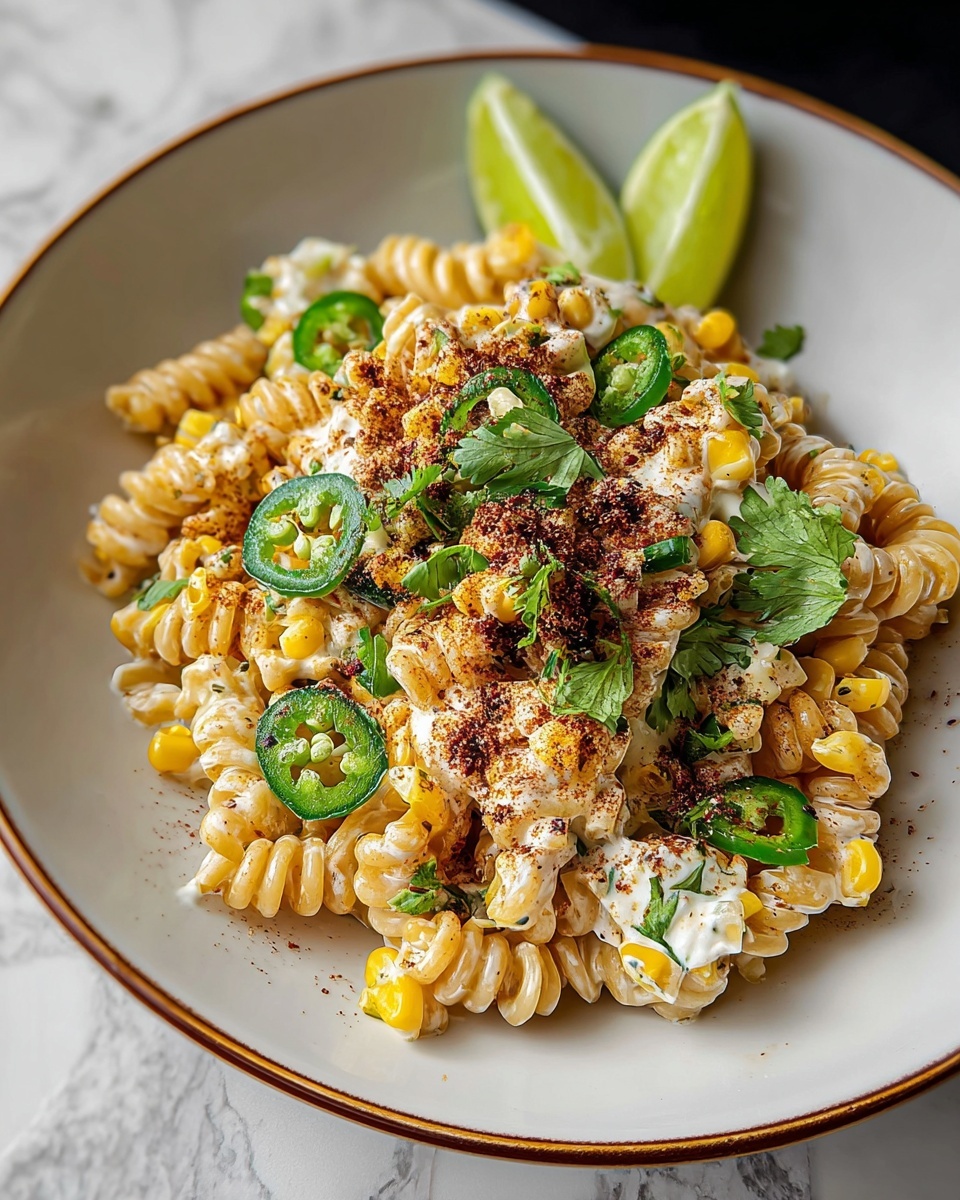 Mexican Street Corn Pasta Salad: A Delicious & Easy Recipe - Recipe Image