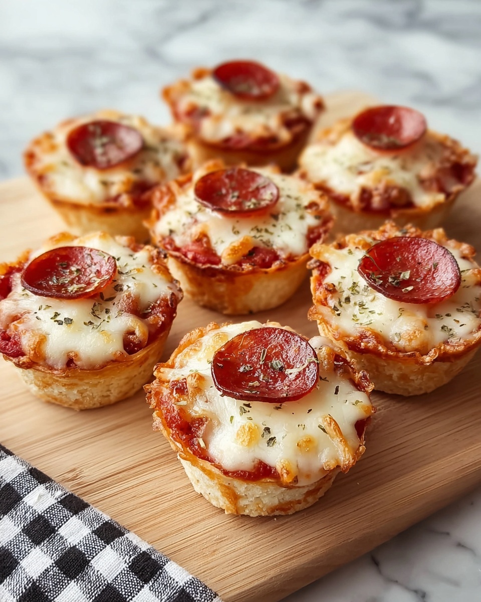 Pizza Cupcakes Recipe - Recipe Image