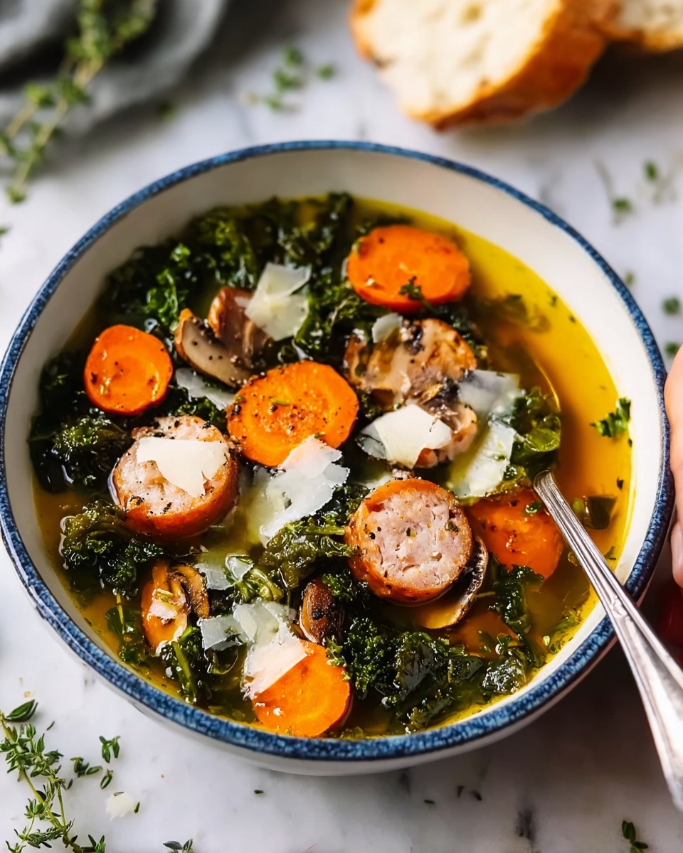 Harvest Italian Sausage and Vegetable Soup Recipe - Recipe Image