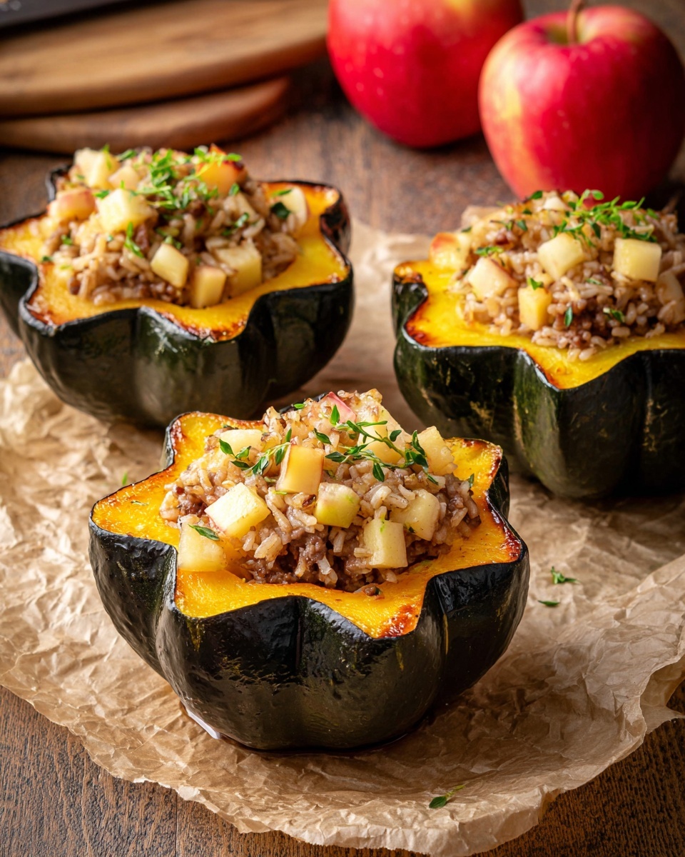 Sausage Stuffed Acorn Squash Recipe - Recipe Image