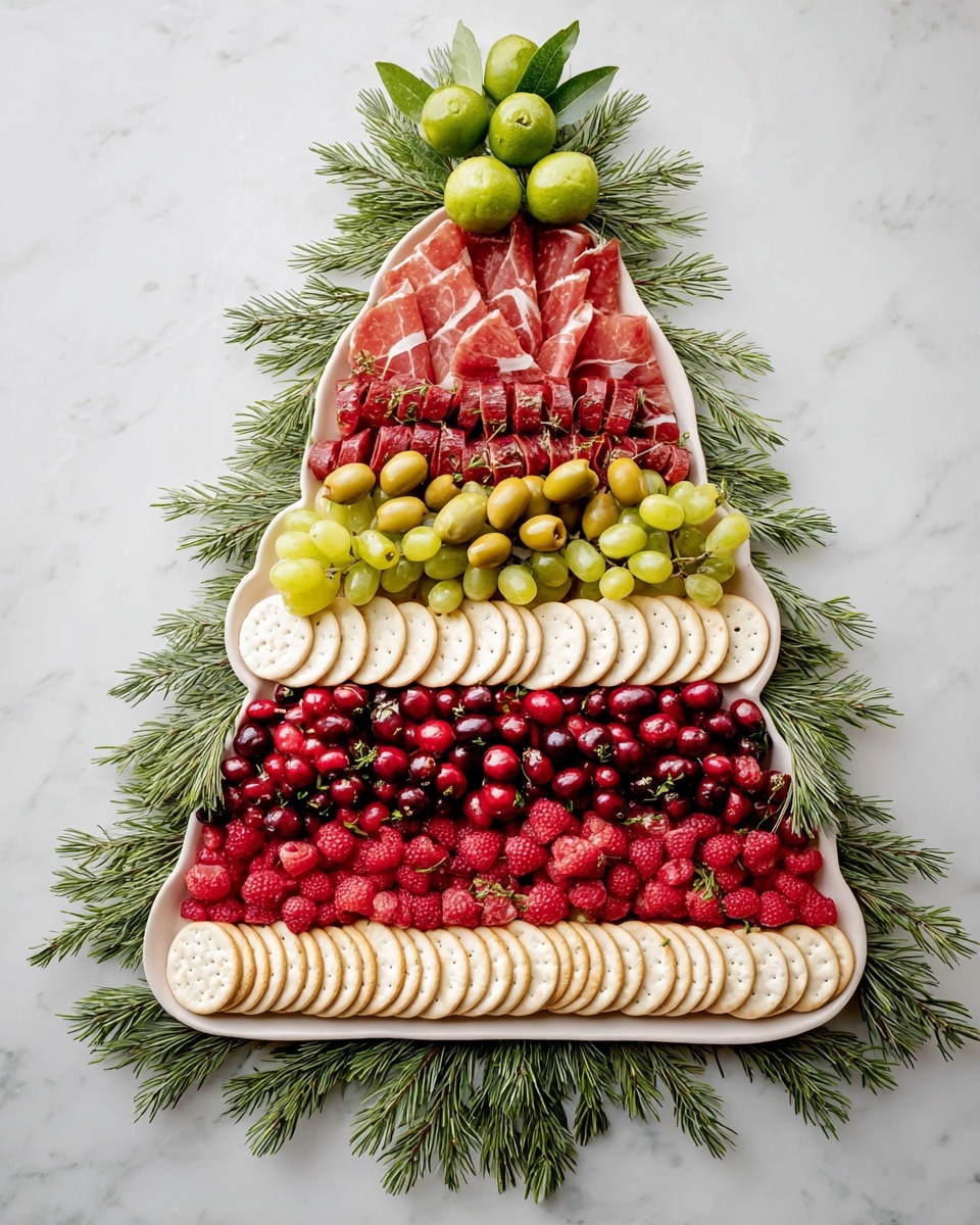 Christmas Tree Charcuterie Board Recipe - Recipe Image