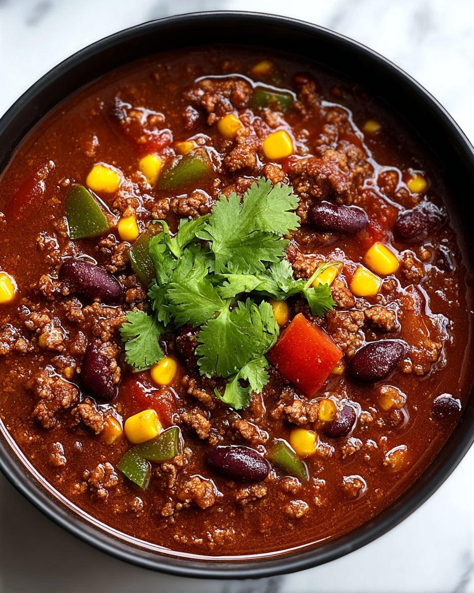 Easy One-Pot Chili Recipe for a Cozy Weeknight Dinner Recipe - Recipe Image