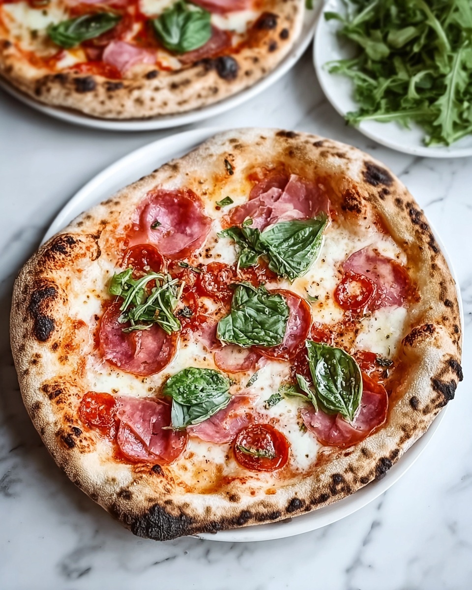 Simple Homemade Pizzas Recipe - Recipe Image