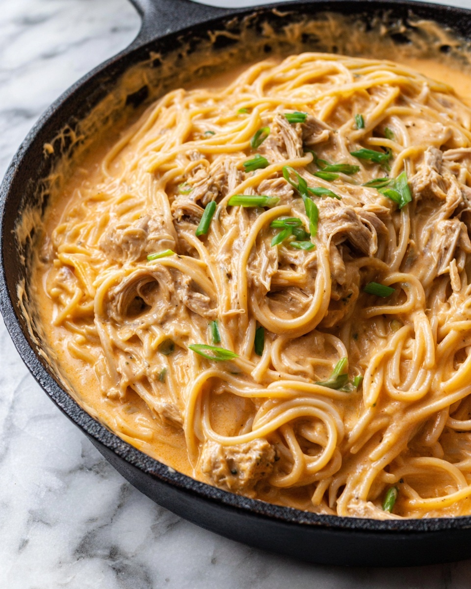 Buffalo Chicken Pasta Recipe - Recipe Image