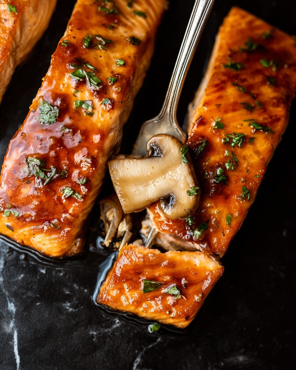 Brown Sugar Glazed Salmon Recipe - Recipe Image