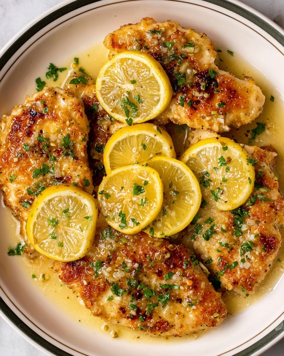 Lemon Chicken with Best Lemon Butter Sauce Recipe - Recipe Image