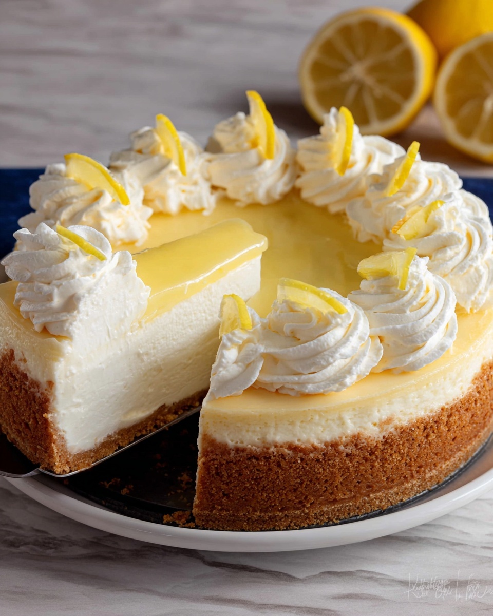 Lemon Cheesecake Recipe - Recipe Image