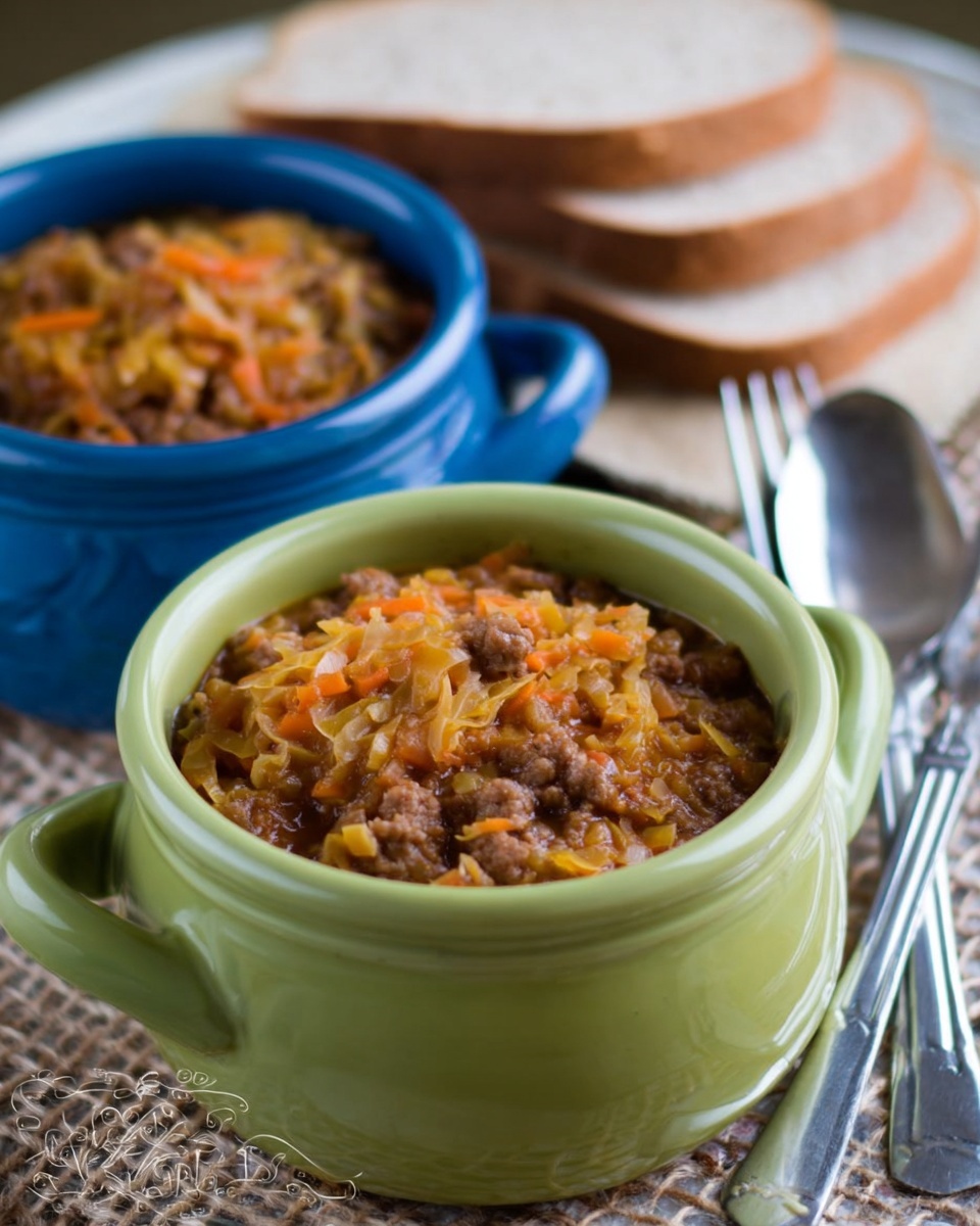 Braised Cabbage with Beef Recipe - Recipe Image