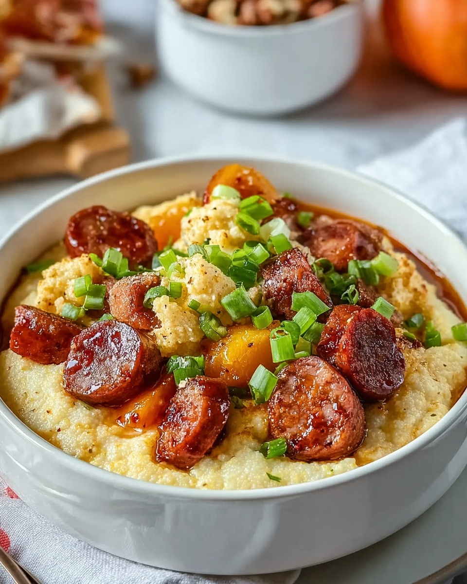 Breakfast Gumbo with Hash Browns, Sausage, and Eggs Recipe - Recipe Image