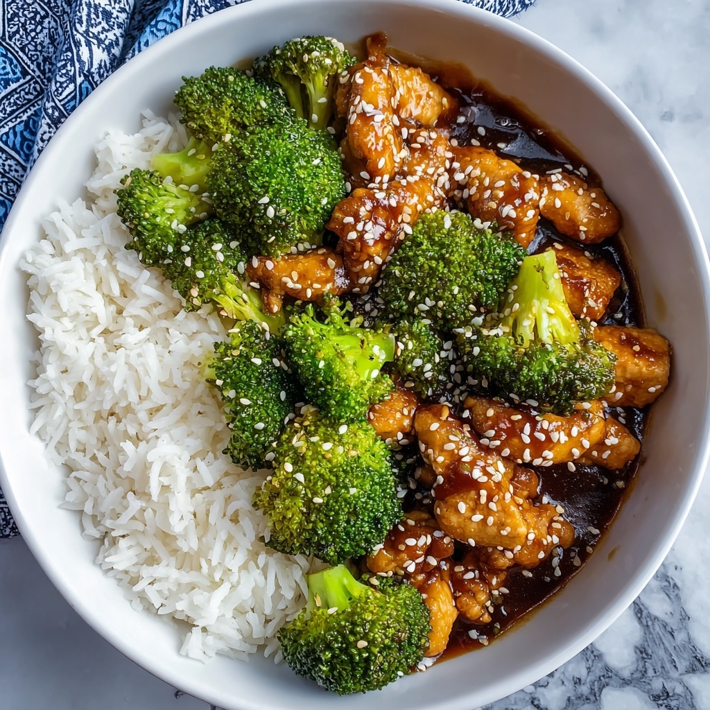 Honey Sesame Chicken and Broccoli Recipe - Recipe Image