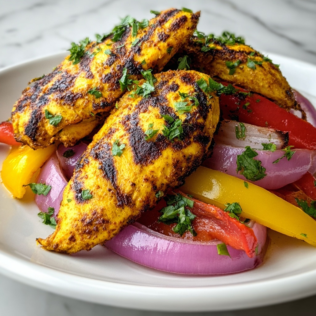 Spicy Mexican Grilled Fiesta Chicken Recipe - Recipe Image