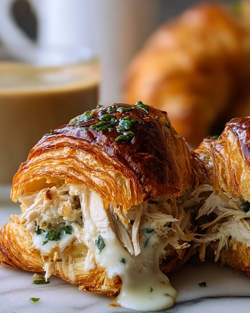 Chicken Stuffed Crescent Rolls Recipe - Recipe Image