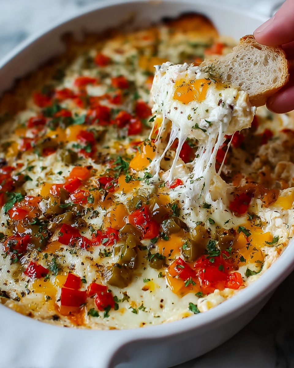 Creamy Giardiniera Dip Recipe - Recipe Image