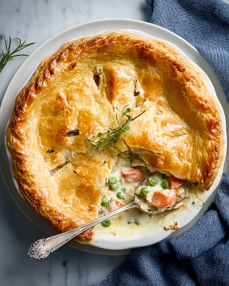 Easy Chicken Pot Pie Recipe - Recipe Image