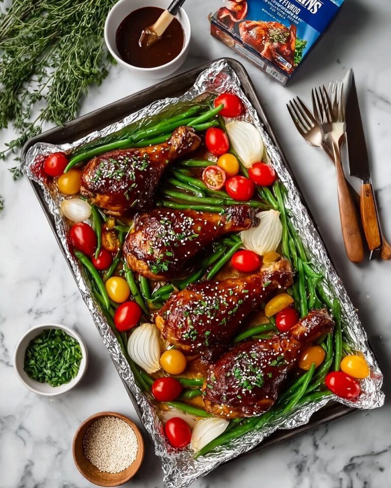 Honey Soy Chicken Foil Packets Recipe