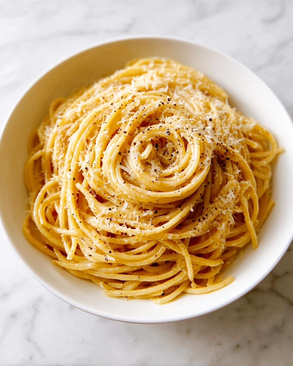 Quick Cacio e Pepe Pasta Recipe - Recipe Image