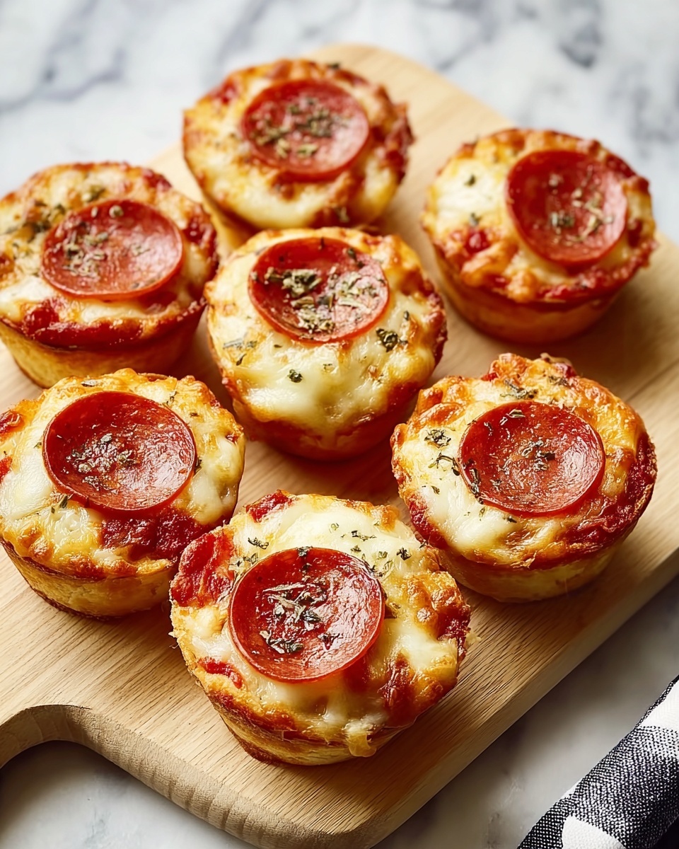 Pizza Cupcakes Recipe - Recipe Image