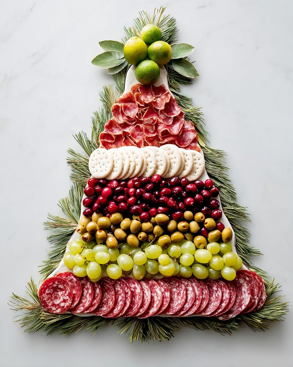 Christmas Tree Charcuterie Board Recipe - Recipe Image