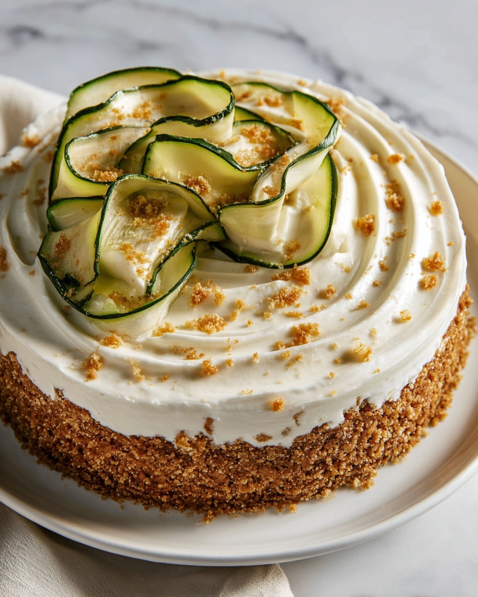 Zucchini Cake with Cream Cheese Frosting Recipe - Recipe Image