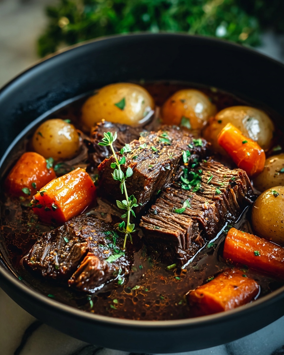 Slow Cooker Pot Roast Recipe - Recipe Image