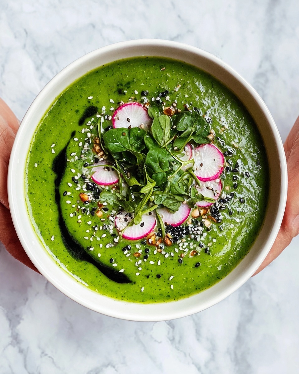 Fresh Green Gazpacho for a Refreshing Summer Meal Recipe - Recipe Image
