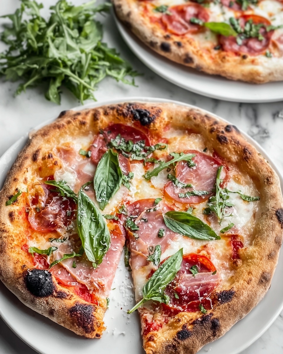 Simple Homemade Pizzas Recipe - Recipe Image