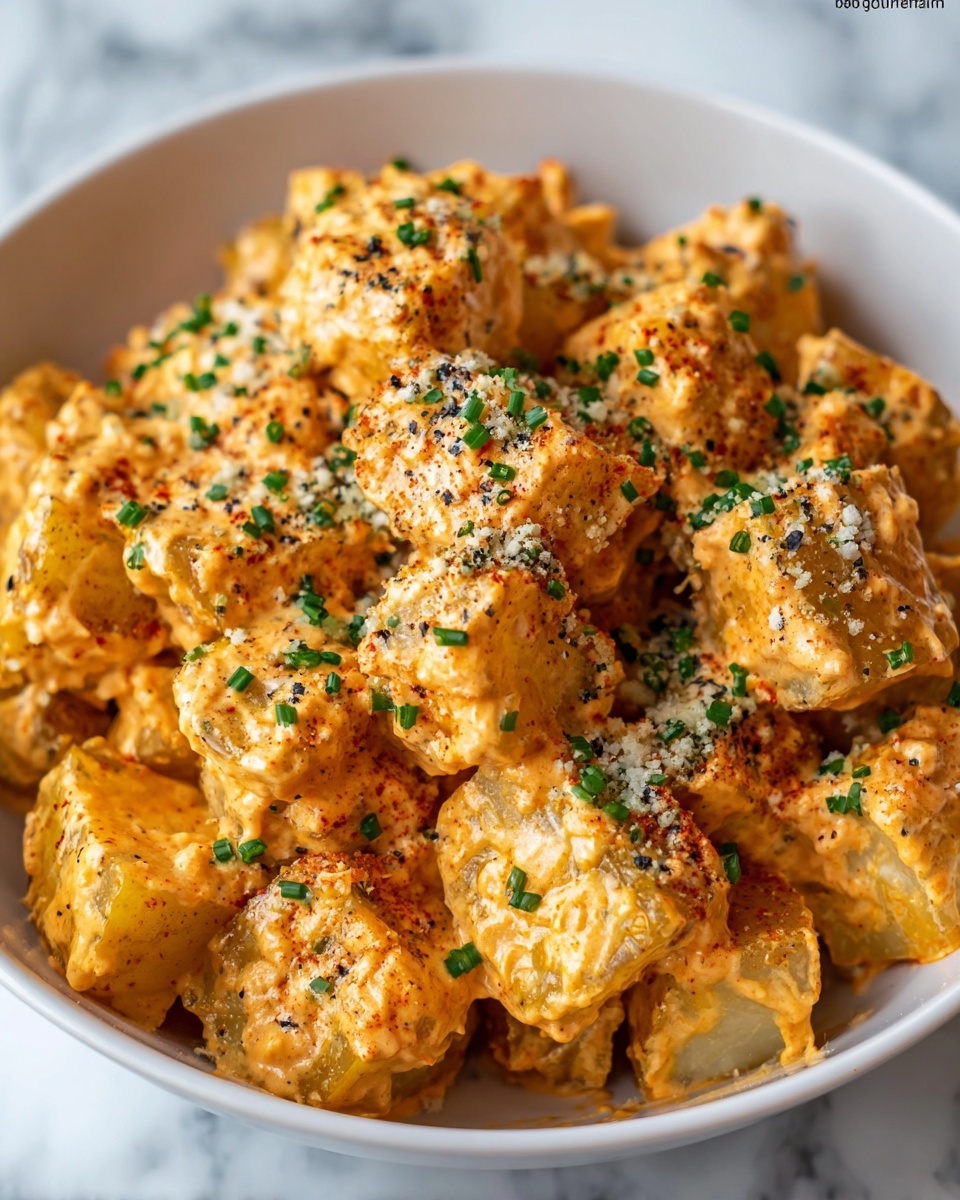 Fresh Harissa Tahini Potato Salad Recipe - Recipe Image