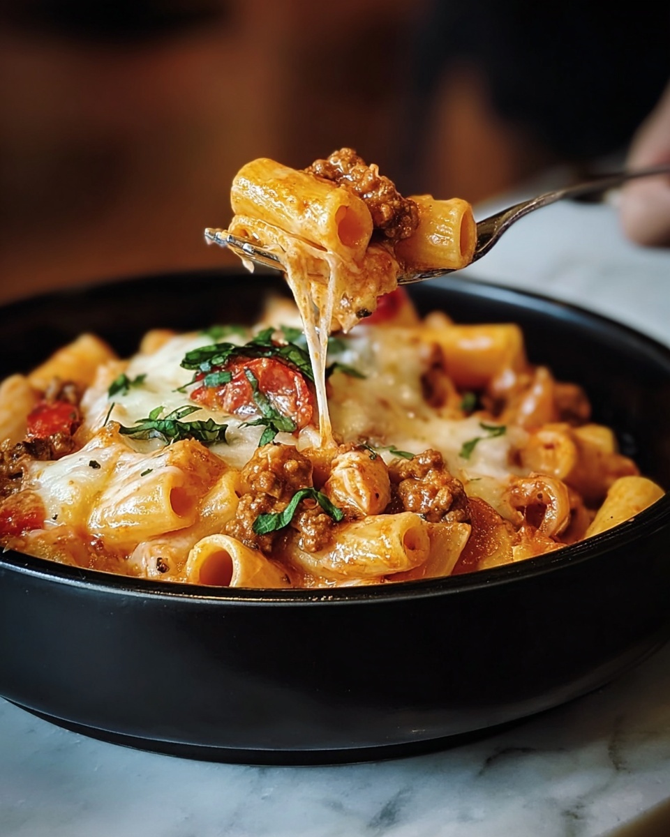 The BEST Taco Pasta Bake Recipe - Recipe Image