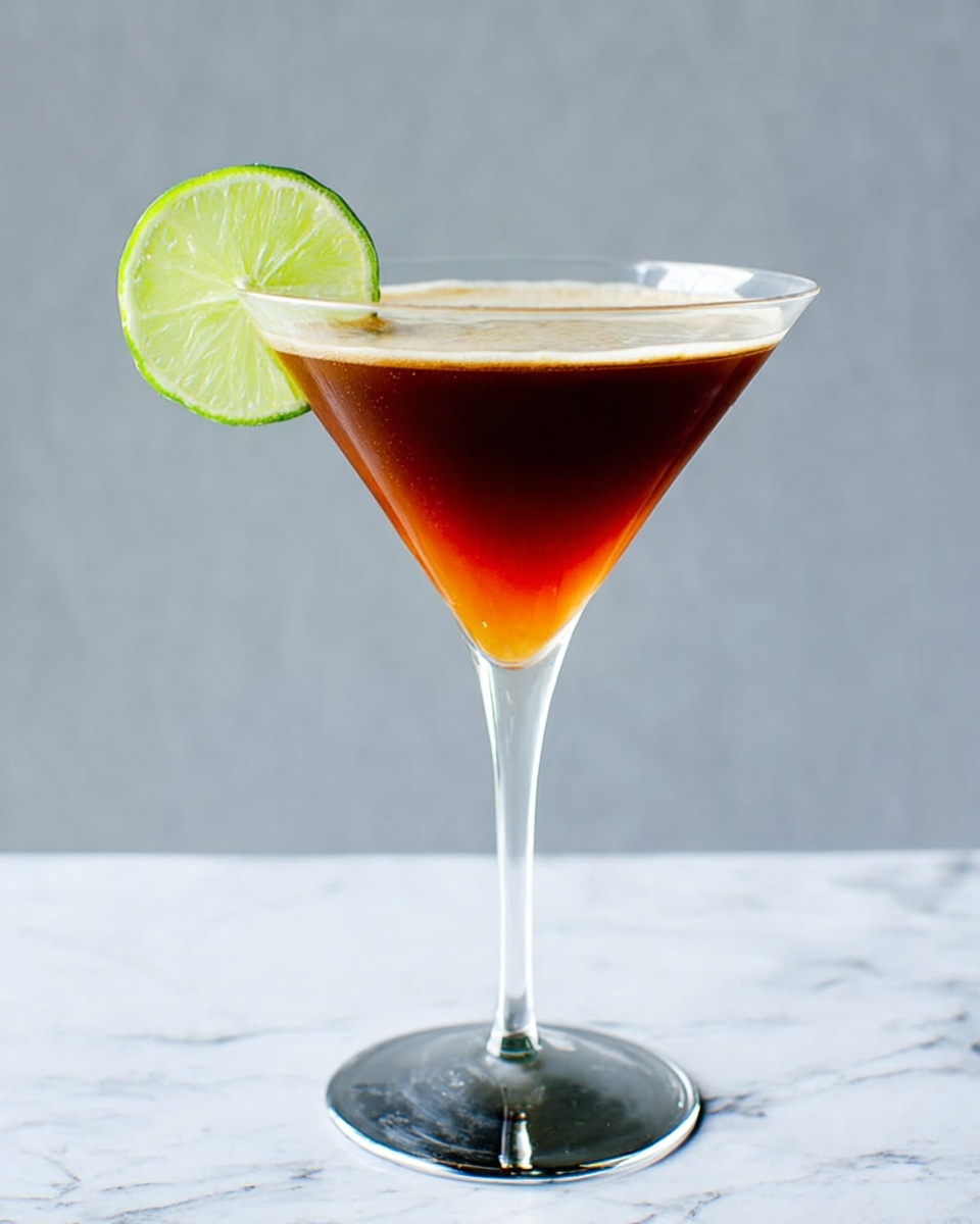 Refreshing Persimmon Cocktail Recipe - Recipe Image