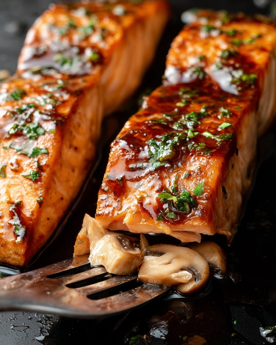 Brown Sugar Glazed Salmon Recipe - Recipe Image