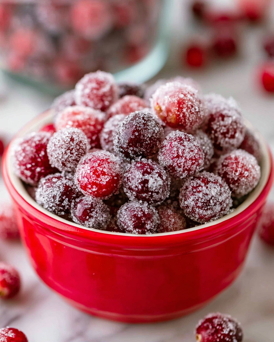 Sugared Cranberries (Easy Recipe) Recipe - Recipe Image