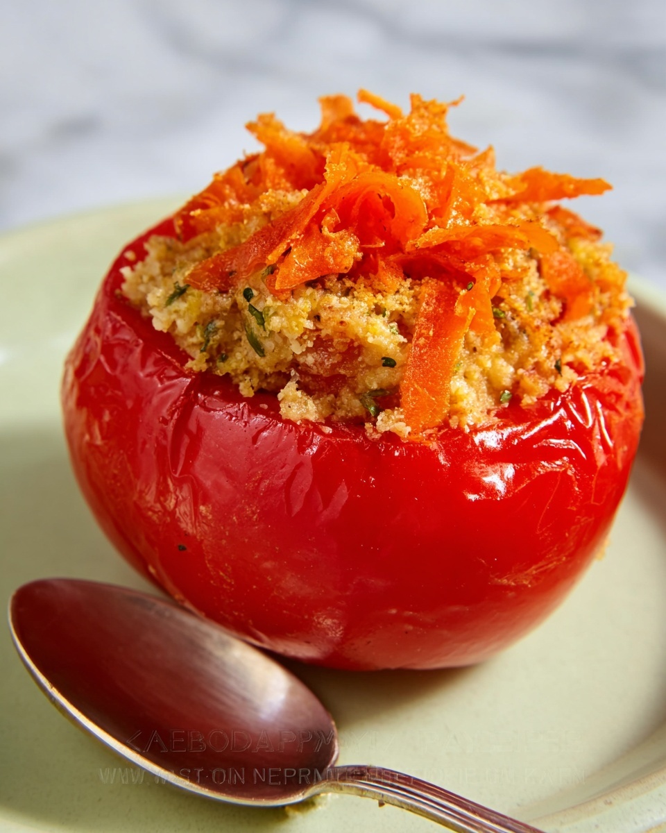 Stuffed Bell Peppers with Ground Pork and Turkey in Mushroom Marinara Recipe - Recipe Image