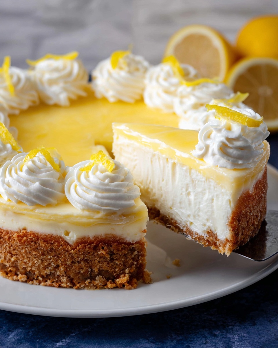 Lemon Cheesecake Recipe - Recipe Image