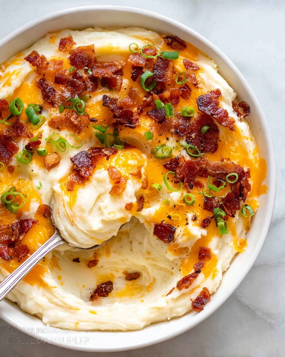 Loaded Mashed Potato Casserole Recipe - Recipe Image