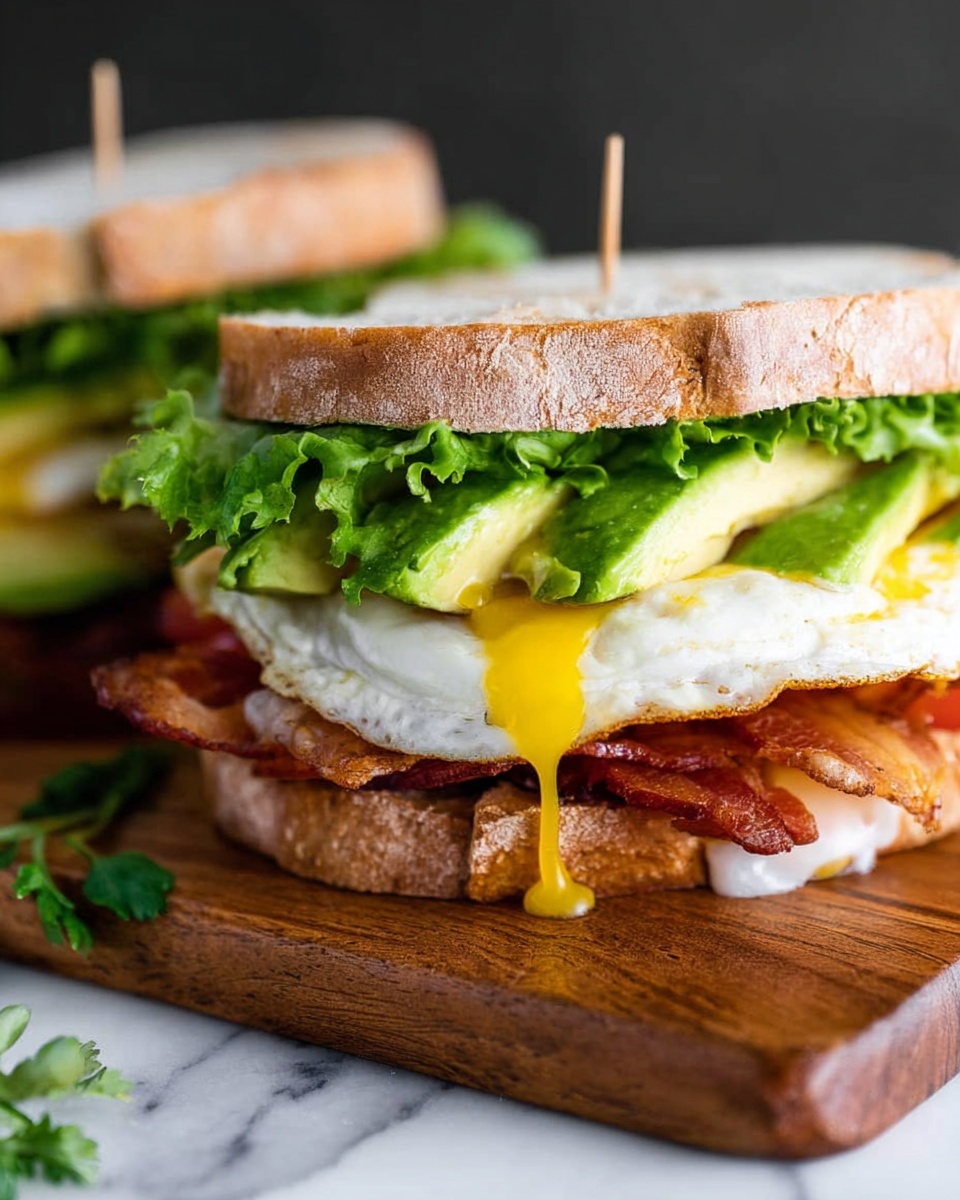 Breakfast BLT Sandwich Recipe - Recipe Image