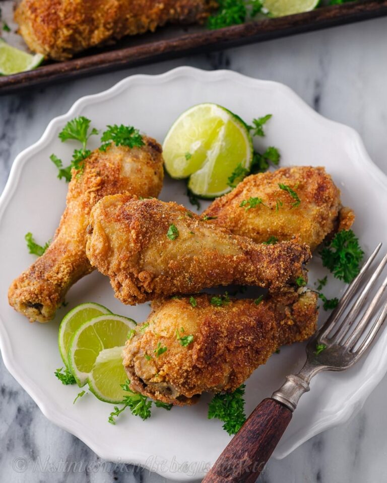 Breaded Baked Chicken Drumsticks Recipe