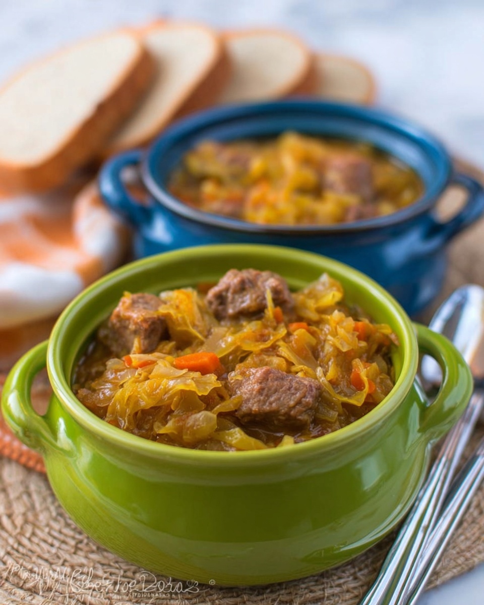 Braised Cabbage with Beef Recipe - Recipe Image