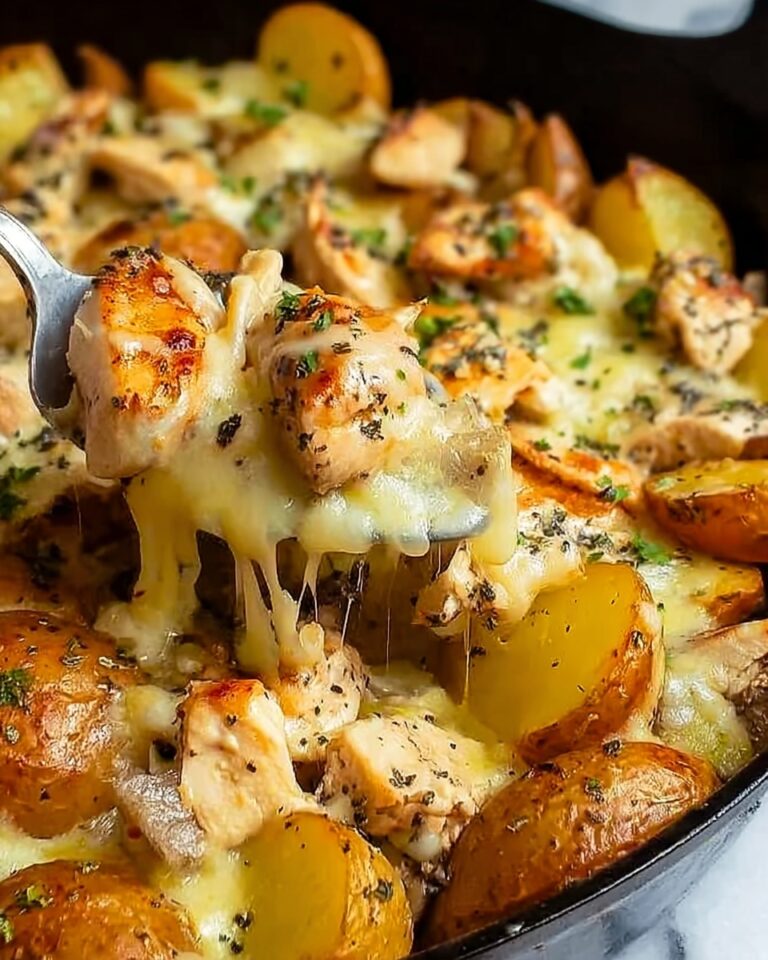 Garlic Parmesan Chicken and Potatoes Recipe