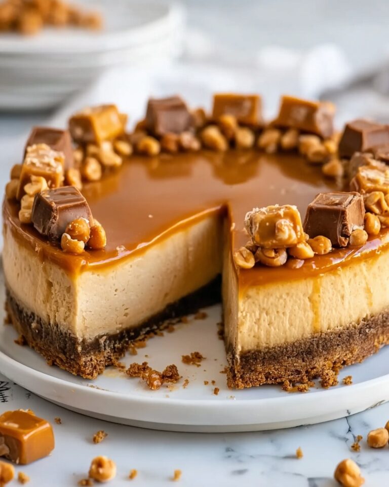 Loaded Butterscotch Cheesecake Recipe
