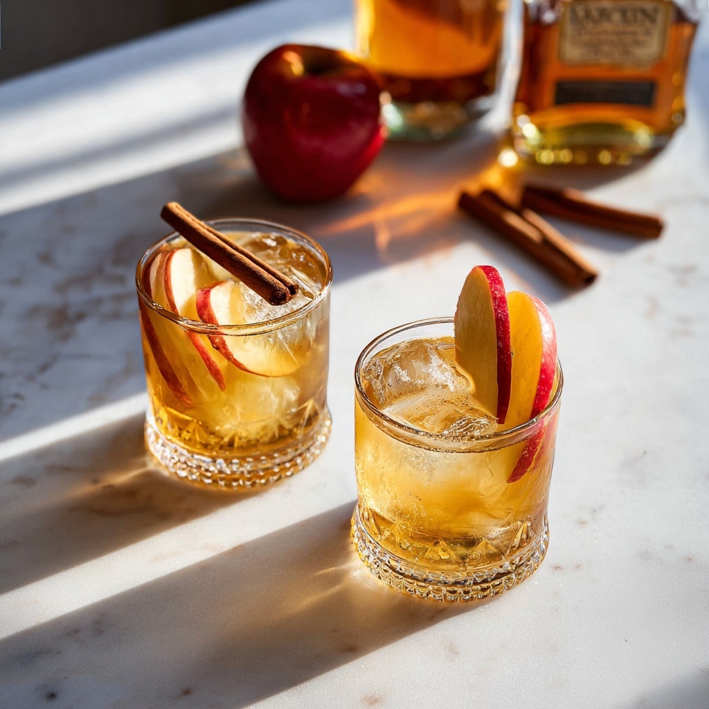 Apple Cider Bourbon Cocktail Recipe - Recipe Image