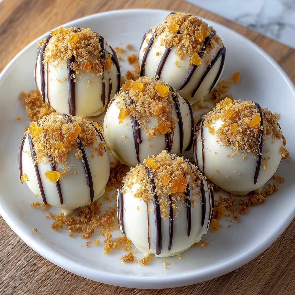 Pumpkin Cheesecake Truffles Recipe - Recipe Image