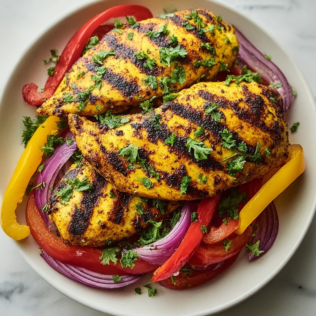 Spicy Mexican Grilled Fiesta Chicken Recipe - Recipe Image