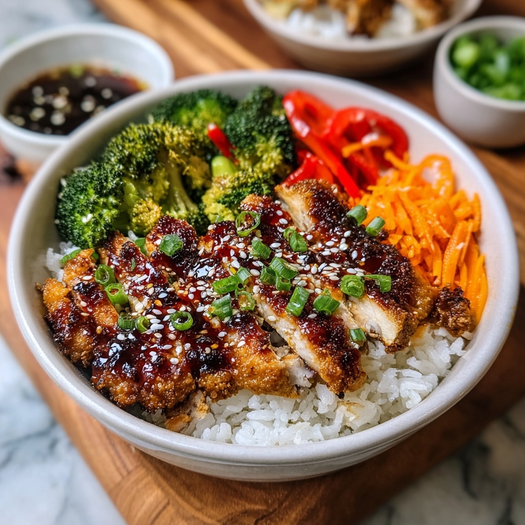 Teriyaki Chicken Bowls Recipe - Recipe Image