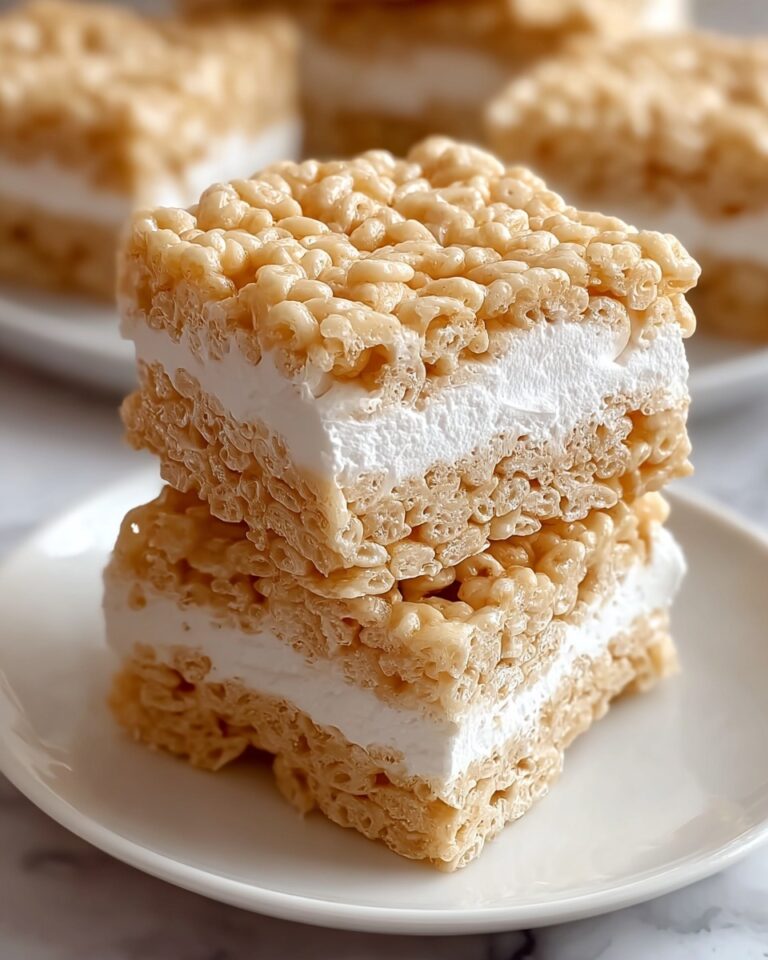 Fluffernutter Rice Krispie Treats Recipe